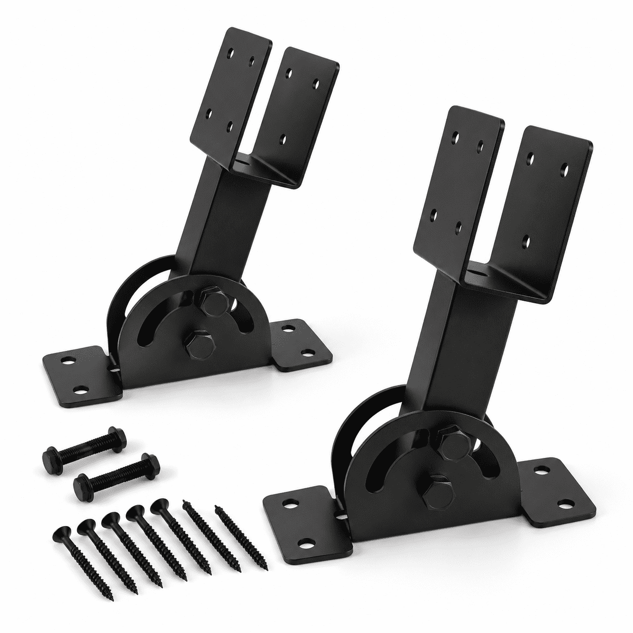 2x4-2 Heavy Duty Adjustable Steel Pergola Roof Riser Bracket Kit for ...