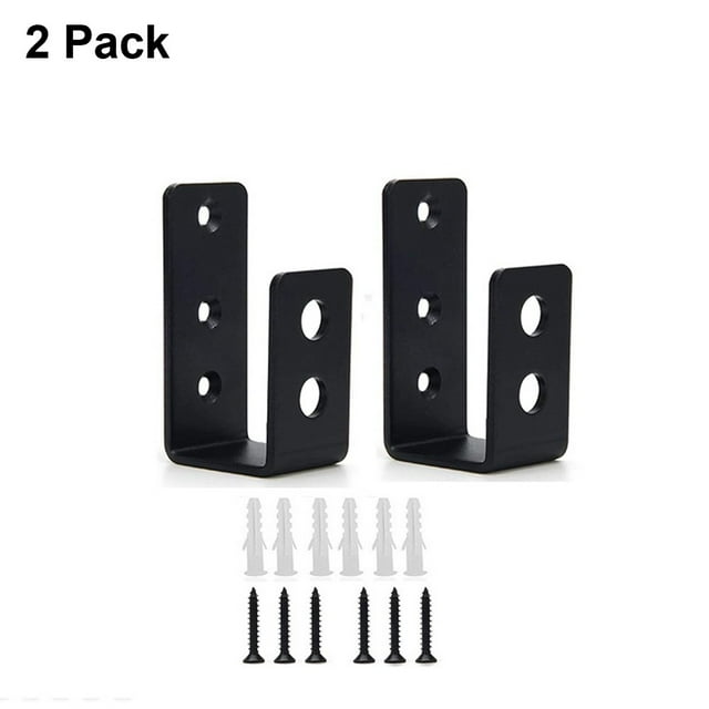 2x4 Door Barricade Brackets, 4Pcs Door Security Barricade Brackets