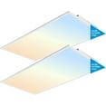 2x4 FT LED Light Flat Panel, 40/50/60W, Color Temperature Selectable 3K