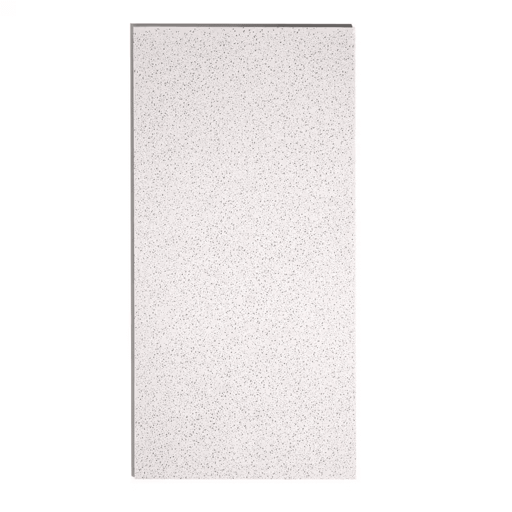 2x4 Ft Radar Basic White Ceiling Tiles - 8 Pack, Square Edge, Easy Installation