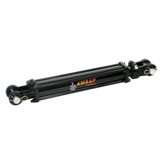 2x4 Hydraulic Cylinder - 2 Bore 4 Stroke Double Acting Tie Rod Hydraulic Cylinder 2500 PSI