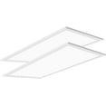 2x4 LED Flat Panel Light, 7800 LM 5000K Drop Ceiling Office Lights