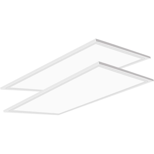 2x4 LED Flat Panel Light, 7800 LM 5000K Drop Ceiling Office Lights