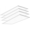 2x4 LED Flat Panel Light, 7800 LM 5000K Drop Ceiling Office Lights