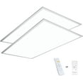 2x4 LED Flat Panel Light 3000K 5000K 50W 600W Equivalent 010V