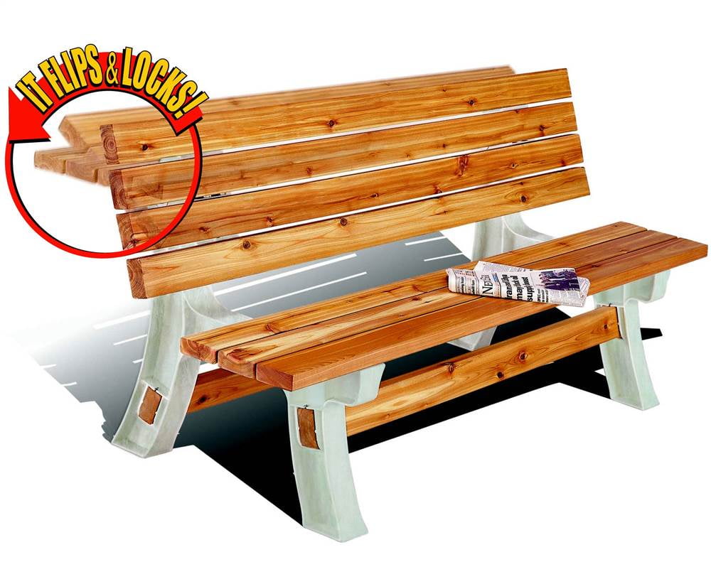 2x4Basics Wood Durable Outdoor Bench, Sand Finish - Walmart.com