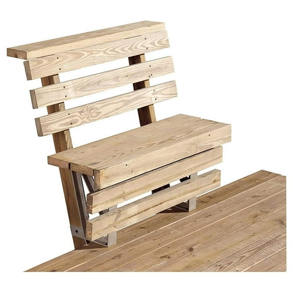 2x4basics Dekmate Deck Bench Bracket Sand, Single 1 Pack