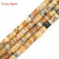 thumbnail image 1 of 2x4mm Assorted Gemstones Rondelle Crystal Spacer Loose Beads for Jewelry Making, 1 of 9