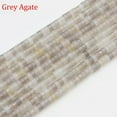 thumbnail image 1 of 2x4mm Assorted Gemstones Rondelle Crystal Spacer Loose Beads for Jewelry Making, 1 of 9