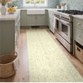 thumbnail image 1 of DEORAB 2.5x10 Runner Rugs Persian Print Pastel Green Low Pile Lightweight Machine Washable Non Slip Rug for Hallway, Kitchen, Laundry Room, Bedroom, Bathroom, Entryway, Corridor, 1 of 8