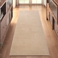 thumbnail image 1 of QiCaiJia 2x5 ft Brown Boho Runner Rugs Mat Non Slip Woven Kitchen Runners for Hallways Washable, Soft Long Entryway Laundry Hall Floor Runner Carpet for Indoor Backdoor Bedroom Kitchen Living Room, 1 of 8