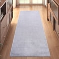 thumbnail image 1 of QiCaiJia 2x5 ft Gray Boho Runner Rugs Mat Non Slip Woven Kitchen Runners for Hallways Washable, Soft Long Entryway Laundry Hall Floor Runner Carpet for Indoor Backdoor Bedroom Kitchen Living Room, 1 of 9