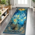 thumbnail image 1 of 2x6 FT Kitchen Runner Rugs Non Skid Washable, Faux Wool Rug Runners for Hallways Bathroom Carpet Runner, Soft Indoor Modern Floor Rug for Entryway Laundry Room, 1 of 11