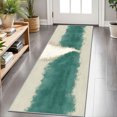 thumbnail image 1 of 2x6 FT Kitchen Runner Rugs Non Skid Washable, Faux Wool Rug Runners for Hallways Bathroom Carpet Runner, Soft Indoor Modern Floor Rug for Entryway Laundry Room, 1 of 11