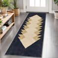 thumbnail image 1 of 2x6 FT Kitchen Runner Rugs Non Skid Washable, Faux Wool Rug Runners for Hallways Bathroom Carpet Runner, Soft Indoor Modern Floor Rug for Entryway Laundry Room, 1 of 11