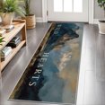 thumbnail image 1 of 2x6 FT Kitchen Runner Rugs Non Skid Washable, Faux Wool Rug Runners for Hallways Bathroom Carpet Runner, Soft Indoor Modern Floor Rug for Entryway Laundry Room, 1 of 11