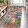 thumbnail image 1 of 2x6 FT Kitchen Runner Rugs Non Skid Washable, Faux Wool Rug Runners for Hallways Bathroom Carpet Runner, Soft Indoor Modern Floor Rug for Entryway Laundry Room, 1 of 11