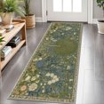 thumbnail image 1 of 2x6 FT Kitchen Runner Rugs Non Skid Washable, Faux Wool Rug Runners for Hallways Bathroom Carpet Runner, Soft Indoor Modern Floor Rug for Entryway Laundry Room, 1 of 11