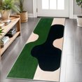 thumbnail image 1 of 2x6 FT Kitchen Runner Rugs Non Skid Washable, Faux Wool Rug Runners for Hallways Bathroom Carpet Runner, Soft Indoor Modern Floor Rug for Entryway Laundry Room, 1 of 11
