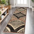 thumbnail image 1 of 2x6 FT Kitchen Runner Rugs Non Skid Washable, Faux Wool Rug Runners for Hallways Bathroom Carpet Runner, Soft Indoor Modern Floor Rug for Entryway Laundry Room, 1 of 11