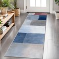 thumbnail image 1 of 2x6 FT Kitchen Runner Rugs Non Skid Washable, Faux Wool Rug Runners for Hallways Bathroom Carpet Runner, Soft Indoor Modern Floor Rug for Entryway Laundry Room, 1 of 11