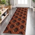 thumbnail image 1 of 2x6 FT Kitchen Runner Rugs Non Skid Washable, Faux Wool Rug Runners for Hallways Bathroom Carpet Runner, Soft Indoor Modern Floor Rug for Entryway Laundry Room, 1 of 11