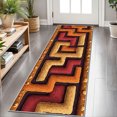thumbnail image 1 of 2x6 FT Kitchen Runner Rugs Non Skid Washable, Faux Wool Rug Runners for Hallways Bathroom Carpet Runner, Soft Indoor Modern Floor Rug for Entryway Laundry Room, 1 of 11