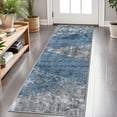 thumbnail image 1 of 2x6 FT Kitchen Runner Rugs Non Skid Washable, Faux Wool Rug Runners for Hallways Bathroom Carpet Runner, Soft Indoor Modern Floor Rug for Entryway Laundry Room, 1 of 11