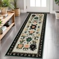 thumbnail image 1 of 2x6 FT Kitchen Runner Rugs Non Skid Washable, Faux Wool Rug Runners for Hallways Bathroom Carpet Runner, Soft Indoor Modern Floor Rug for Entryway Laundry Room, 1 of 11