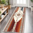 thumbnail image 1 of 2x6 FT Kitchen Runner Rugs Non Skid Washable, Faux Wool Rug Runners for Hallways Bathroom Carpet Runner, Soft Indoor Modern Floor Rug for Entryway Laundry Room, 1 of 11