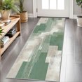 thumbnail image 1 of 2x6 FT Kitchen Runner Rugs Non Skid Washable, Faux Wool Rug Runners for Hallways Bathroom Carpet Runner, Soft Indoor Modern Floor Rug for Entryway Laundry Room, 1 of 11