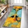 thumbnail image 1 of 2x6 FT Kitchen Runner Rugs Non Skid Washable, Faux Wool Rug Runners for Hallways Bathroom Carpet Runner, Soft Indoor Modern Floor Rug for Entryway Laundry Room, 1 of 11