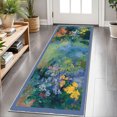 thumbnail image 1 of 2x6 FT Kitchen Runner Rugs Non Skid Washable, Faux Wool Rug Runners for Hallways Bathroom Carpet Runner, Soft Indoor Modern Floor Rug for Entryway Laundry Room, 1 of 11
