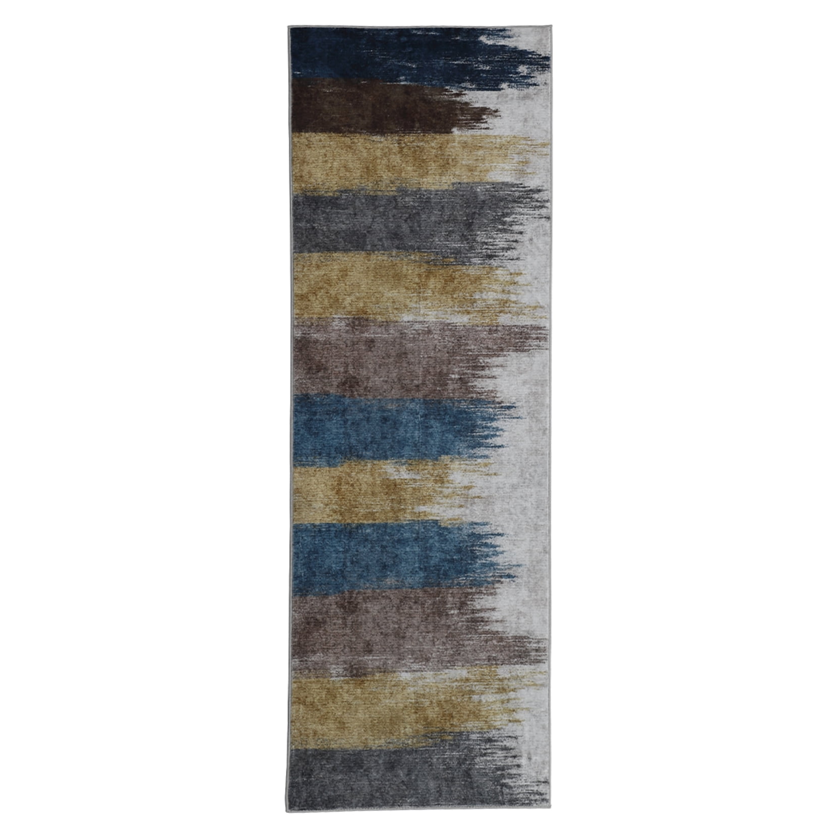 2x6 Modern Abstract Rug Runners, Washable Area Rug Non-Slip Low-Pile ...