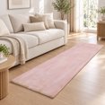 2x6 Runner Rug, Boho Pink Low Pile Washable Rugs for Hallway, Kitchen ...