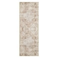 thumbnail image 1 of 2x6 Vintage Runner Rug Washable Carpet Non Slip Bedroom Indoor Office Low Pile Traditional Distressed Retro Accent Rug Beige, 1 of 6