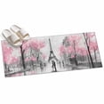 2x6ft Area Rug,Vintage Towel Couple Pink Flower Washable Large Rugs ...