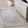 thumbnail image 1 of 2x8 Modern Gray Runner Rugs for Hallway | Indoor Entry, Entryway, Walkway or Kitchen Rug 2'3'' x 7'3'', 1 of 8