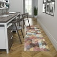 thumbnail image 1 of 2x8 Modern Navy Runner Rugs for Hallway | Indoor Entry, Entryway, Walkway or Kitchen Rug 2'3'' x 7'3'', 1 of 7
