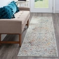 thumbnail image 1 of 2x8 Traditional Cream Runner Rugs for Hallway | Indoor Entry, Entryway, Walkway or Kitchen Rug 2'3'' x 7'10'', 1 of 8
