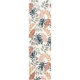thumbnail image 1 of 2x8 Water Resistant, Indoor Outdoor Runner Rugs for Patios, Hallway, Entryway, Deck, Porch, Balcony or Kitchen | Outside Area Rug for Patio | Multi-Color, Floral | Size: 2'2'' x 7'3'', 1 of 7