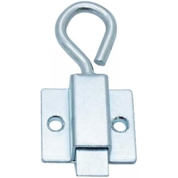 2xAutomatic Door Bolt Latch Pull Rings Latch Lock Thickened Automatic Sliding Lock Spring Loaded Latch Pin for Gates Room Sheds Hotel Cabinet