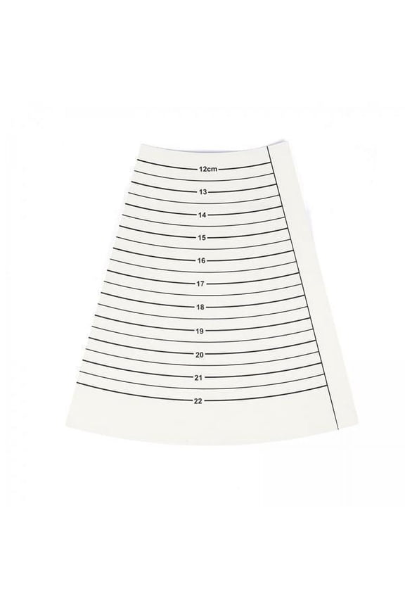 2xBracelet Sizer Measure Inner Circumference Portable 12-22cm Bracelet