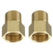 2pcs Coupler M22 15mm Male to M22 14mm Female Pressure Washer Hose Thread Connector