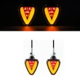 thumbnail image 1 of 2xMotorcycle Turn Signal Light Indicator Corner Lamp Led Steering Moto Accessory, 1 of 12