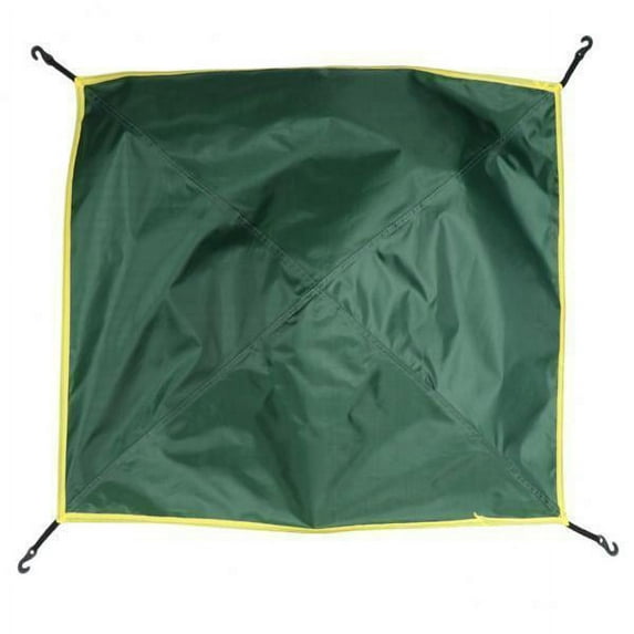 2xOutdoor Camping Tent Tarp Tent Protection Accessory Green