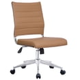 thumbnail image 1 of 2xhome PU Leather Mid Back Task Chair with Adjustable Height Lumbar Support, Multiple Colors, Set of 1, 1 piece, 1 of 12