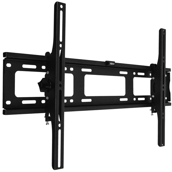 2xhome Universal TV Television Mount, Flat No Arm Tilt Control Adjustable Wall Bracket 600 x 400mm Max Vesa