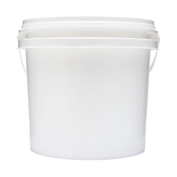2xl Empty Bucket, White, High Density Polyethylene 2XL1