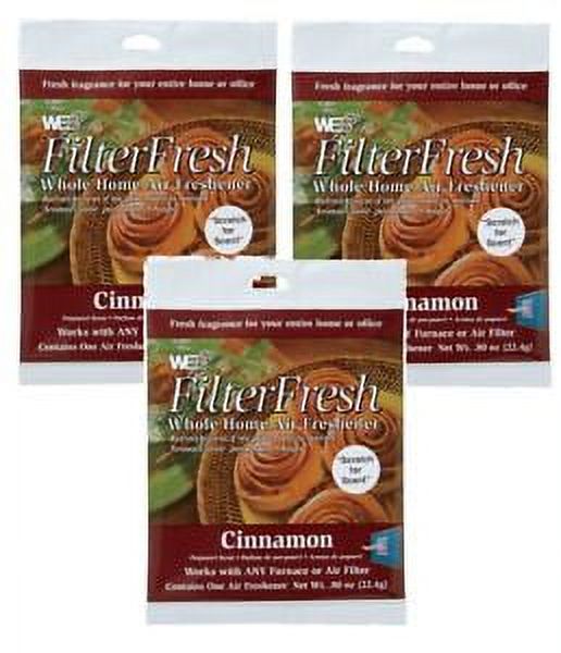 3  Filter Fresh WHOLE HOME AIR FRESHENER Air Filter & Furnace Fresh